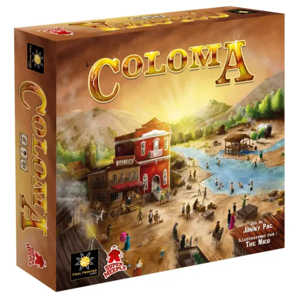 Coloma - réflexion et stratégie - boite de jeu