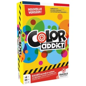 Color addict - observation et rapidité - boite de jeu
