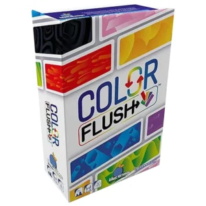 Color flush - réflexion et stratégie - boite de jeu