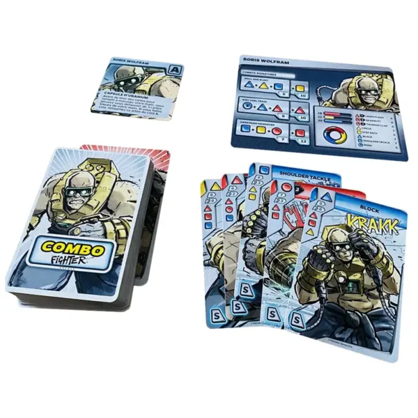 Combo fighter - réflexion et stratégie - cartes