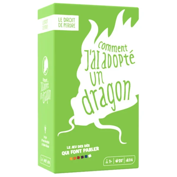 Comment j'ai adopté un dragon - ambiance - boite de jeu