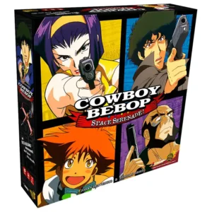 Cowboy bebop, space renegade - réflexion et stratégie - boite de jeu