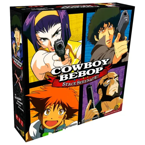 Cowboy bebop, space renegade - réflexion et stratégie - boite de jeu