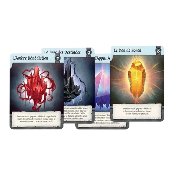 Crystal clan - réflexion et stratégie - cartes