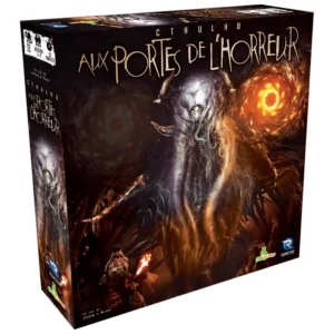 Cthulhu - aux portes de l'horreur - réflexion et stratégie - boite de jeu