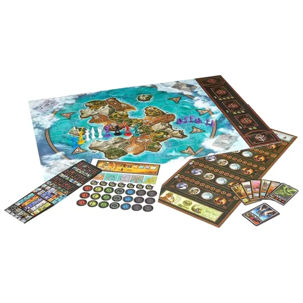 Cyclades - réflexion et stratégie - contenu de la boite