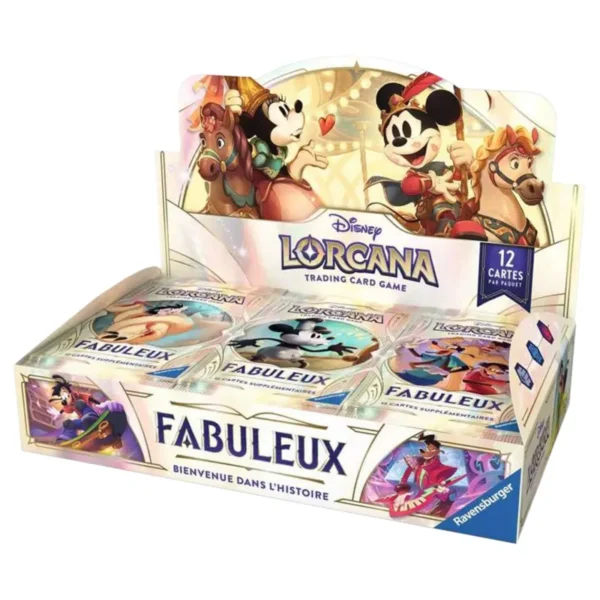 Lorcana le jeu de cartes à collectionner - boosters