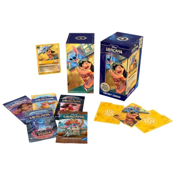 Lorcana le jeu de cartes à collectionner - coffret cadeau Lilo et Stitch