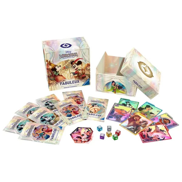 Lorcana le jeu de cartes à collectionner - coffret fabuleux