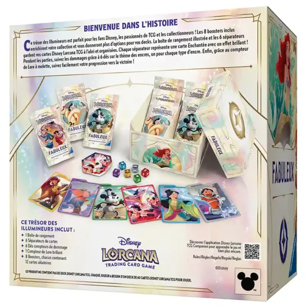 Lorcana le jeu de cartes à collectionner - coffret fabuleux