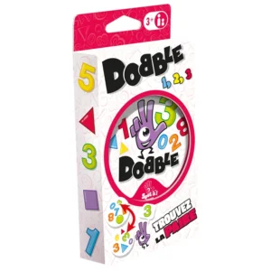 Dobble 123 : chiffres et formes - observation et rapidité - boite de jeu