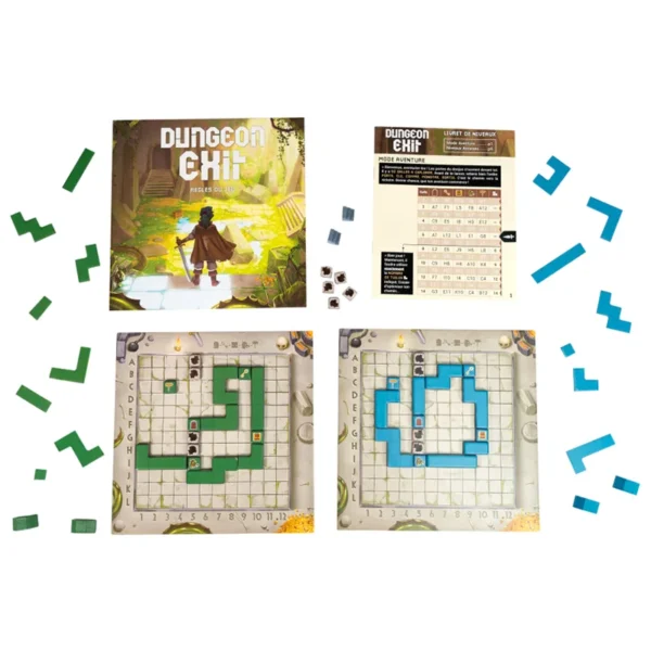 Dungeon exit - contenu de la boite