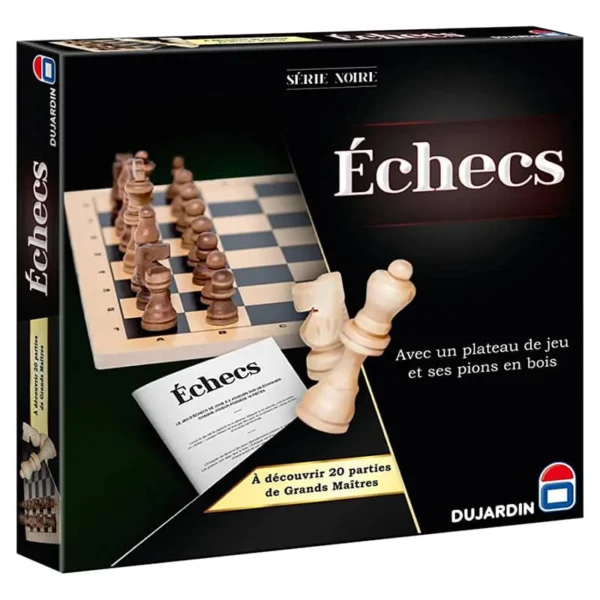 Echecs (série noire) - boite de jeu
