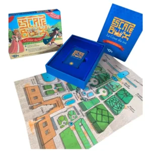 Escape box - la cour du roi - observation et déduction - contenu de la boite