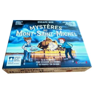 Escape box - mystère au Mont-Saint-Michel - observation et déduction - boite de jeu