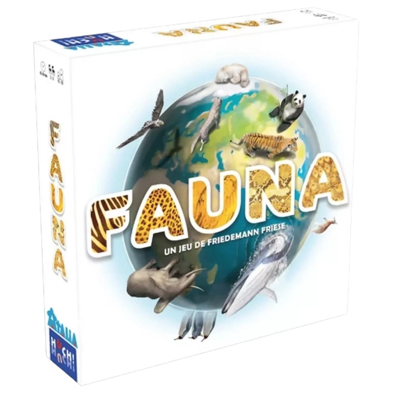 Fauna - réflexion et déduction - boite de jeu