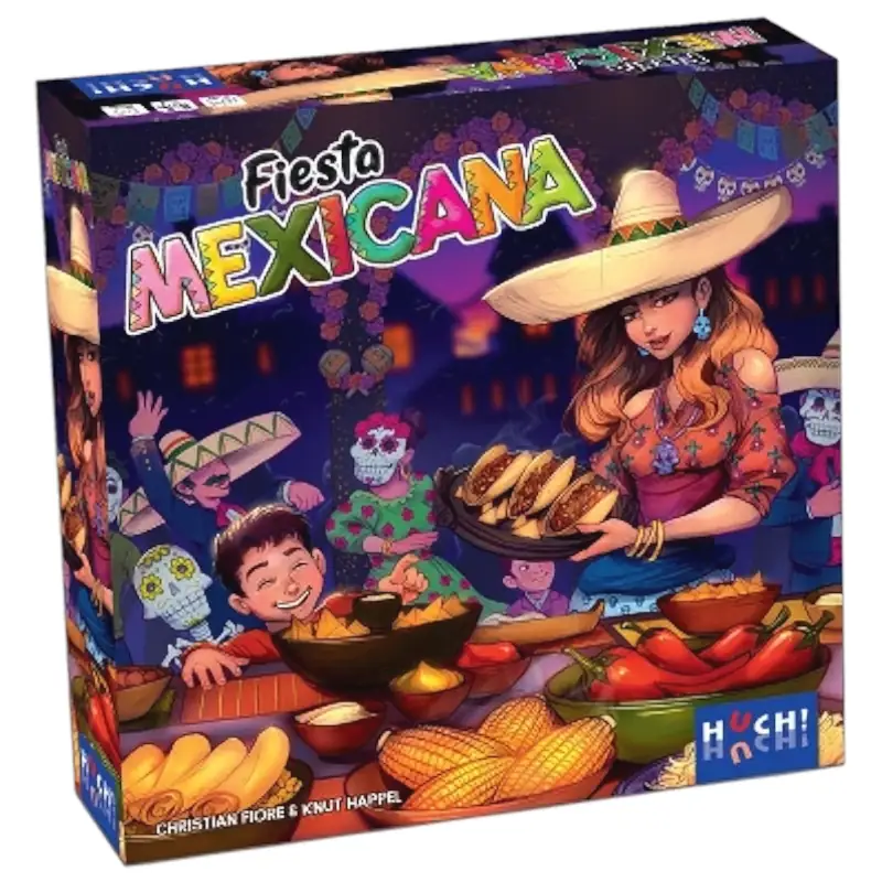 Fiesta mexicana - réflexion et stratégie - boite de jeu