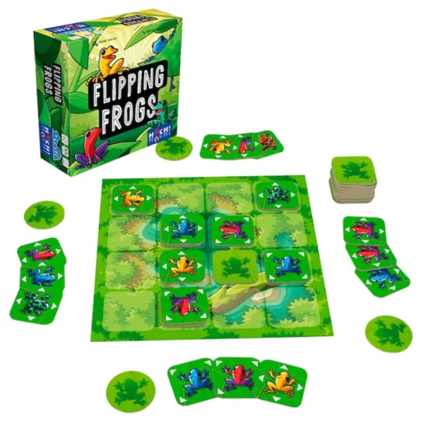 Flipping frogs - contenu de la boite