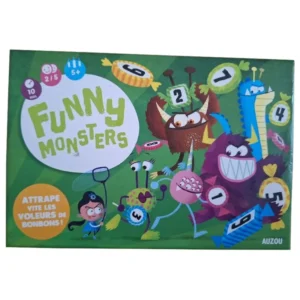 Funny monsters - mémoire et rapidité - boite de jeu