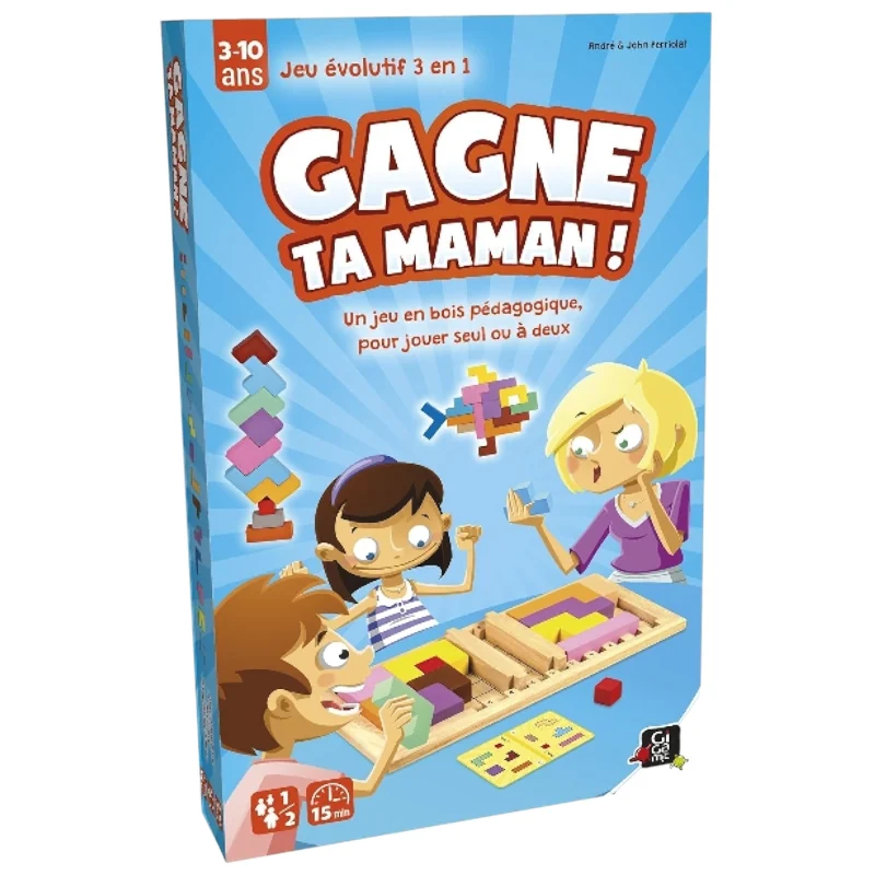 Gagne ton papa - réflexion et rapidité - boite de jeu