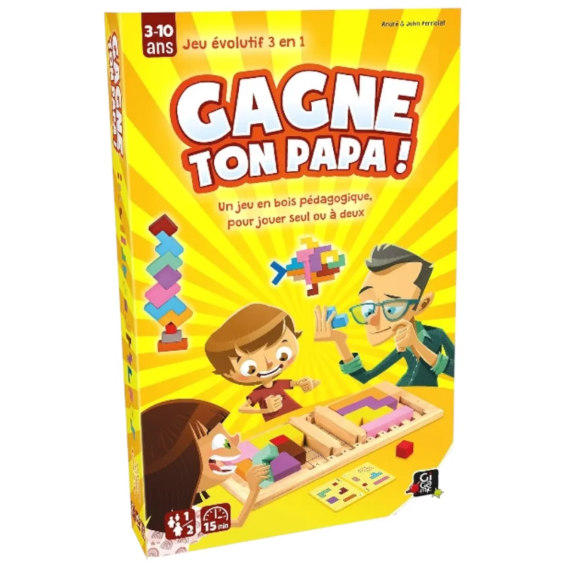 Gagne ta maman - réflexion et rapidité - boite de jeu