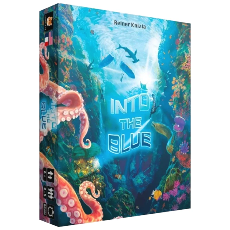 Into the blue - réflexion et stratégie - boite de jeu