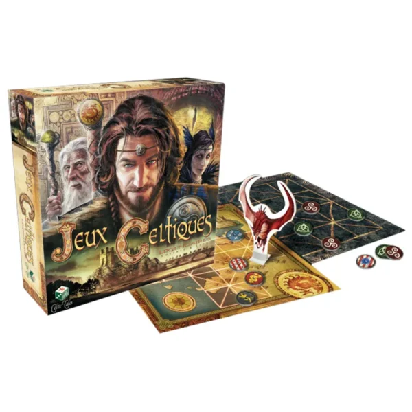 Jeux celtiques légendaires - classique revisité - contenu de la boite