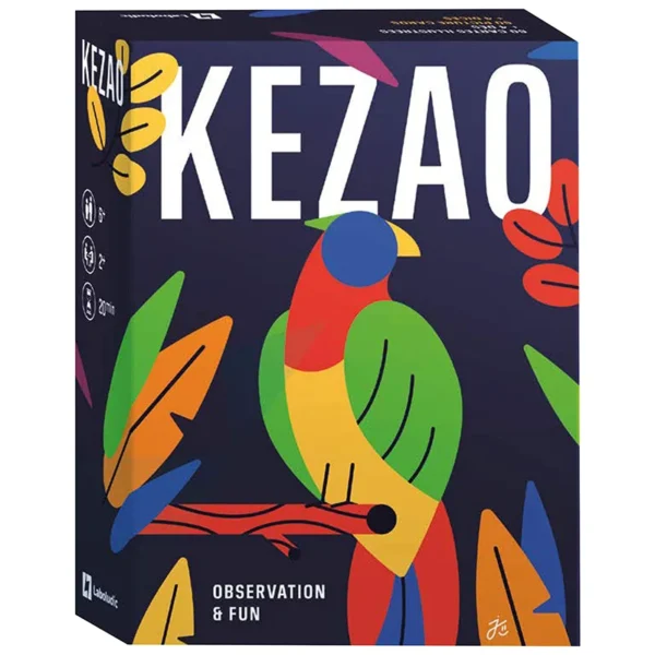 Kezao - observation et rapidité - boite de jeu