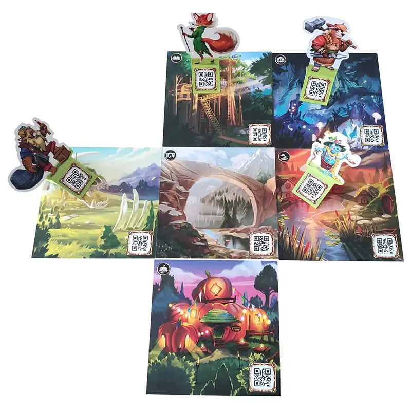 Kids chronicles : la prophétie du vieux chêne - observation et déduction - tuiles