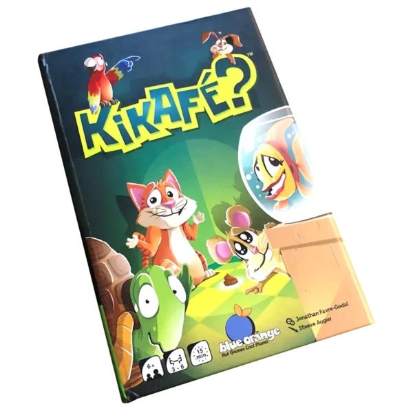 Kikafé ? - mémoire et rapidité - boite de jeu
