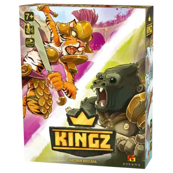 Kingz - réflexion et stratégie - boite de jeu