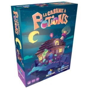 La cabane à potions - mémoire et rapidité - boite de jeu