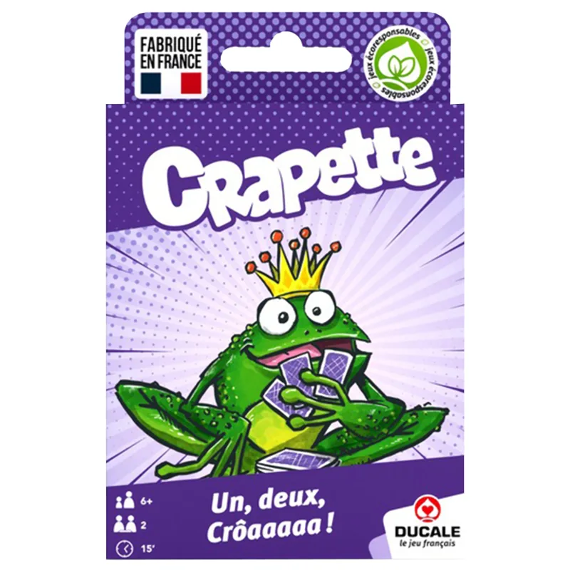 La crapette - réflexion et stratégie - boite de jeu