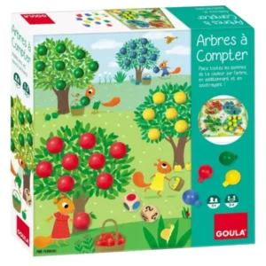 L'arbre à compter - éducatif - boite de jeu