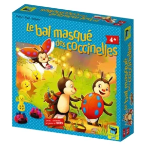 Le bal masqué des Coccinelles - mémoire et déduction - boite de jeu