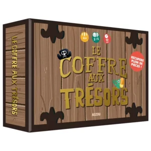 Le coffre aux trésors - ambiance - boite de jeu