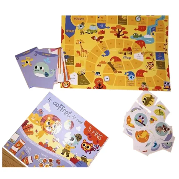 Le coffret de mes 5 ans - classique revisité - contenu de la boite