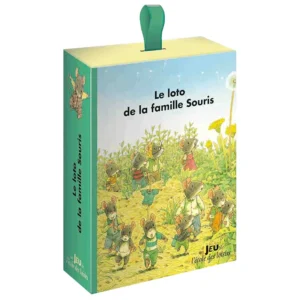 Le loto de la famille souris - classique revisité - boite de jeu