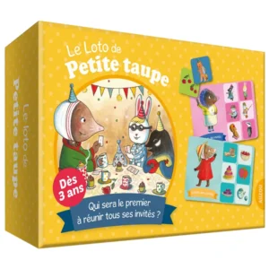 Le loto de Petite Taupe - classique revisité - boite de jeu