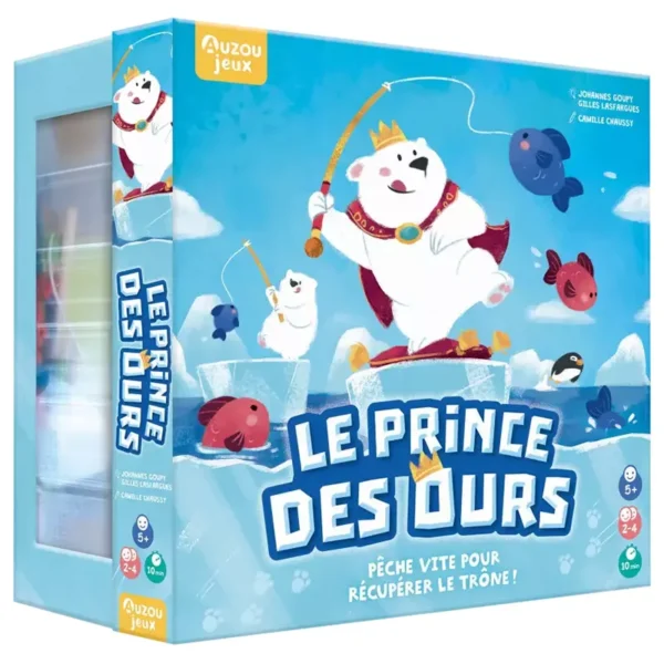 Le prince des ours - classique revisité - boite de jeu