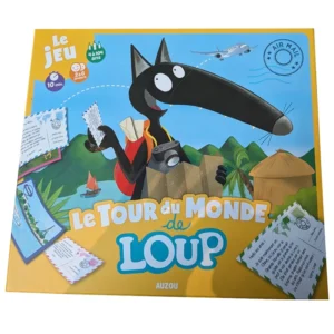 Le tour du monde de Loup - réflexion et stratégie - boite de jeu