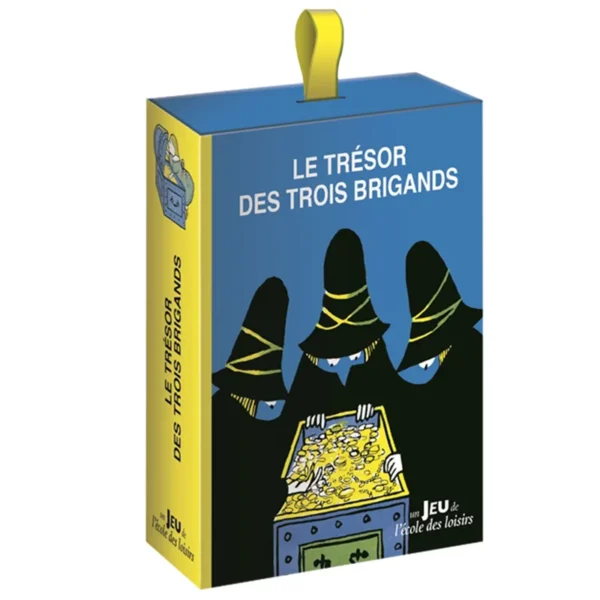 Le trésor des 3 brigands - réflexion et stratégie - boite de jeu