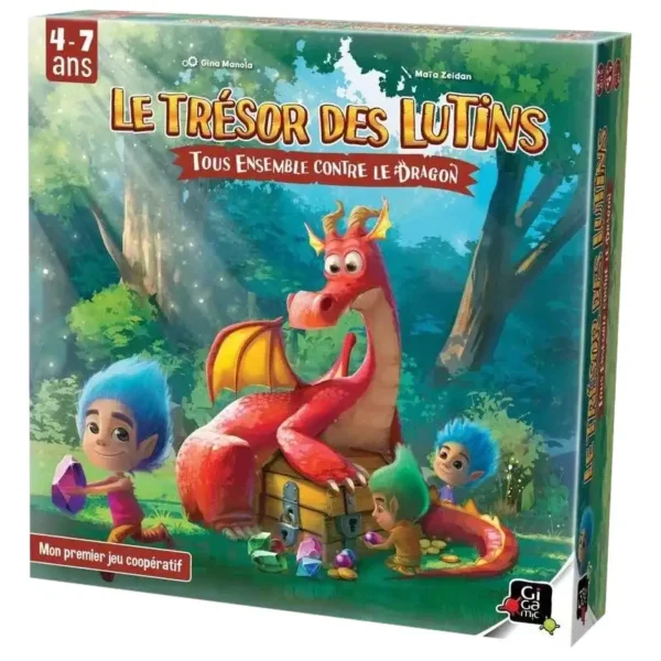 Le trésor des lutins - réflexion et stratégie - boite de jeu