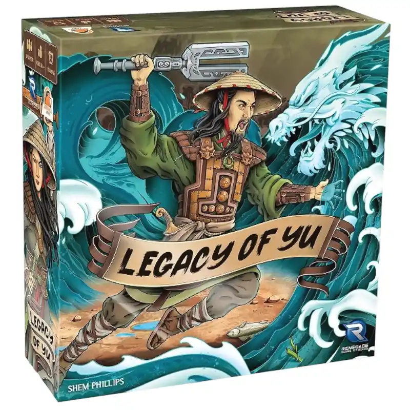 Legacy of Yu - réflexion et stratégie - boite de jeu
