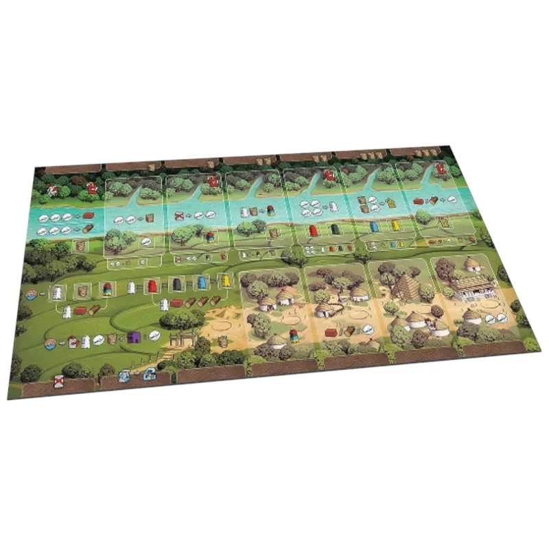 Legacy of Yu - réflexion et stratégie - plateau de jeu