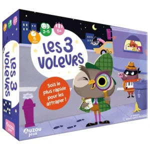 Les 3 voleurs - observation et rapidité - boite de jeu