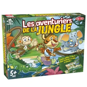 Les aventuriers de la jungle - réflexion et stratégie - boite de jeu