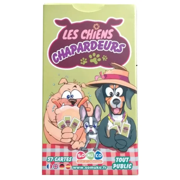 Les chiens chapardeurs - observation et stratégie - boite de jeu