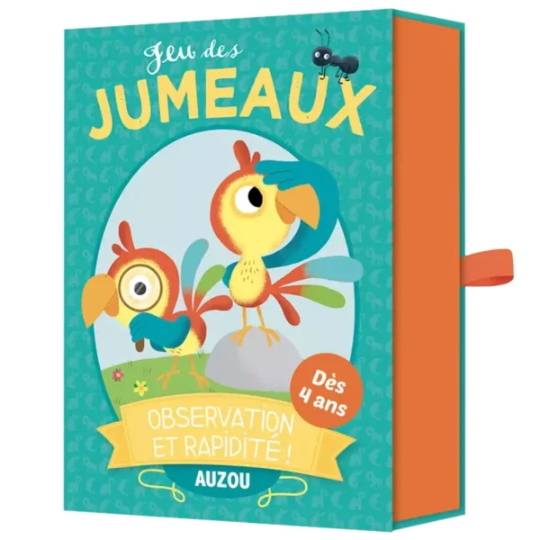 Les jumeaux - observation et rapidité - boite de jeu