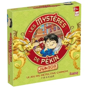 Les mystères de Pékin junior - réflexion et déduction - boite de jeu